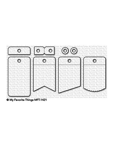 Fold-Up Tags - fustella di My Favorite Things