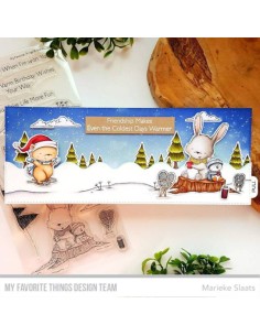 Movin' & Groovin’ slimline - Fustella My Favorite Things 2