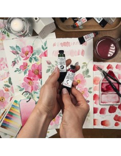 Corso online "Arte Floreale: corso di acquerello a mano...