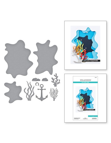 Underwater Tunnel Etched Dies