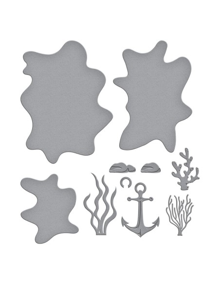 Underwater Tunnel Etched Dies