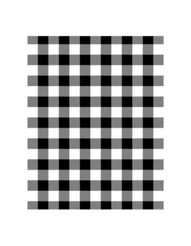 Buffalo Plaid Press Plate