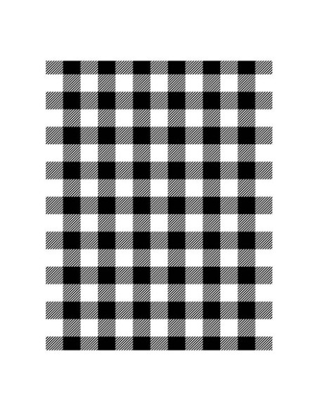 Buffalo Plaid Press Plate