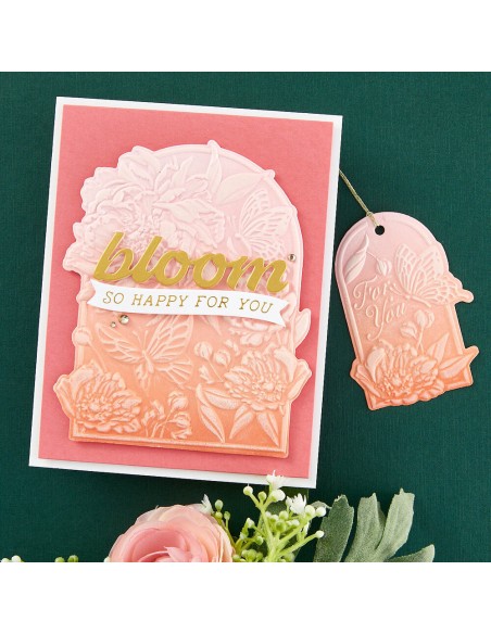 Floral For You 3D Emboss & Cut Folder  Spellbinders