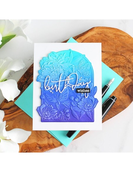 Floral For You 3D Emboss & Cut Folder  Spellbinders