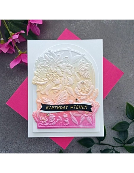 Floral For You 3D Emboss & Cut Folder  Spellbinders