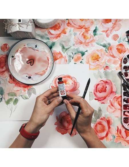 Workshop online "Peonie ad acquerello: tecniche e segreti"