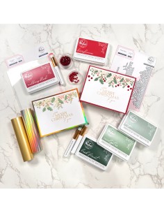 Magical Holiday Press Plate Pinkfresh studio 2