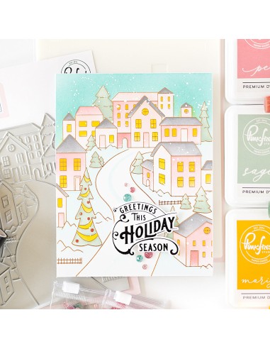 Holiday Street Press Plate Pinkfresh studio
