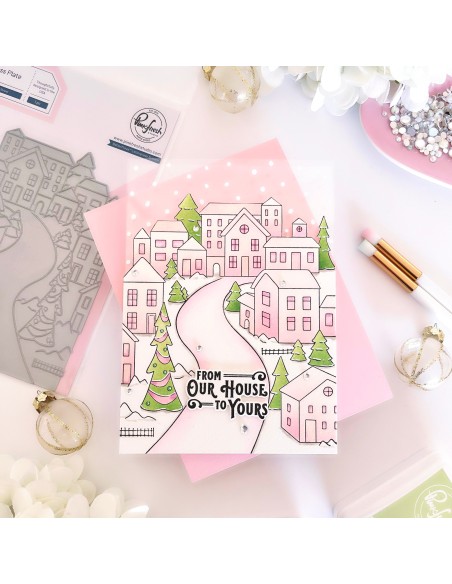 Holiday Street Press Plate Pinkfresh studio