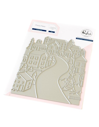 Holiday Street Press Plate Pinkfresh studio