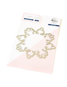 Radiating Snowflake Die Pinkfresh Studio