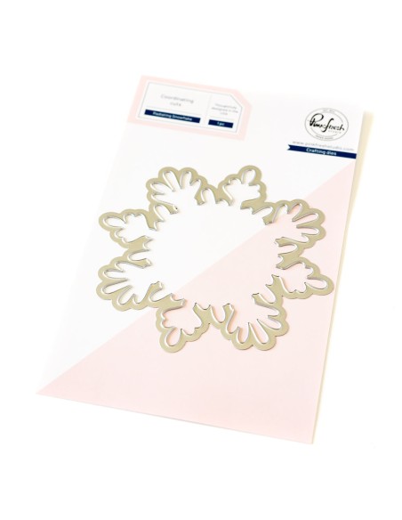 Radiating Snowflake Die Pinkfresh Studio