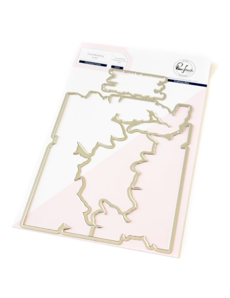 Poinsettia Frame Die Pinkfresh Studio