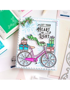 Holiday Greetings Sentiments Die Pinkfresh Studio 2