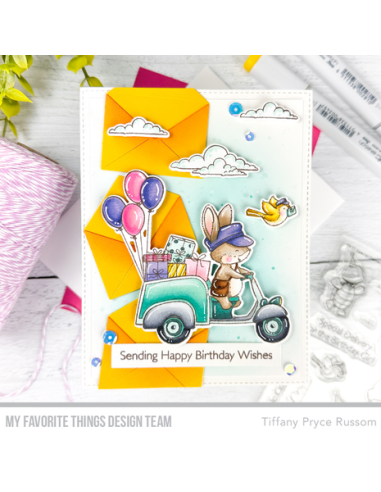 Special Delivery Clear Stamps Timbro di MFT stamps