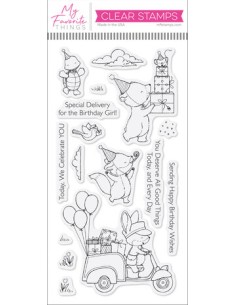 Special Delivery Clear Stamps Timbro di MFT stamps