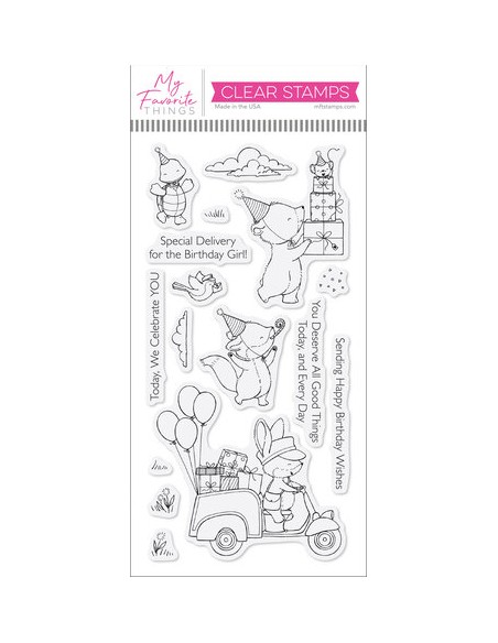 Special Delivery Clear Stamps Timbro di MFT stamps