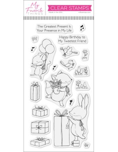 Greatest Present Clear Stamps Timbro di MFT stamps