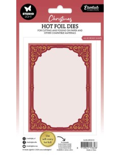 A6 Border Shape Christmas Hot Foil Dies