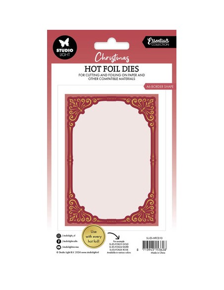 A6 Border Shape Christmas Hot Foil Dies