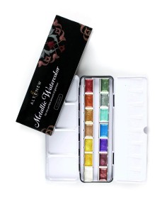 Metallic Watercolor 14 Pan Set
