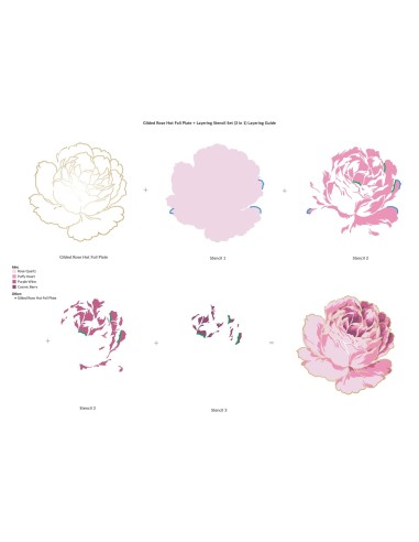 Gilded Rose Hot foil Plate