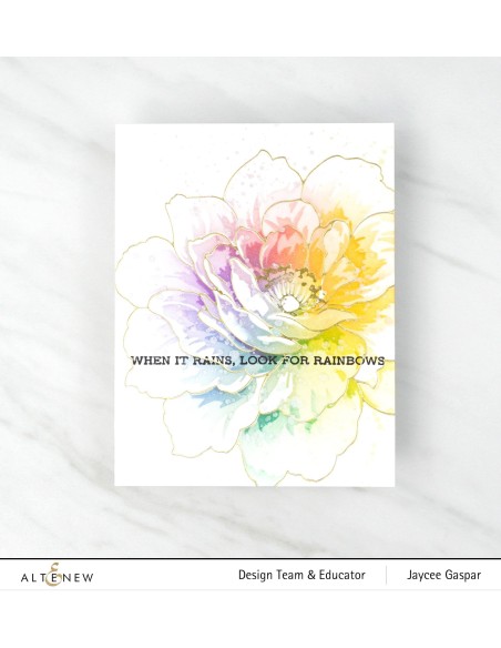 Golden Days Hot foil plate