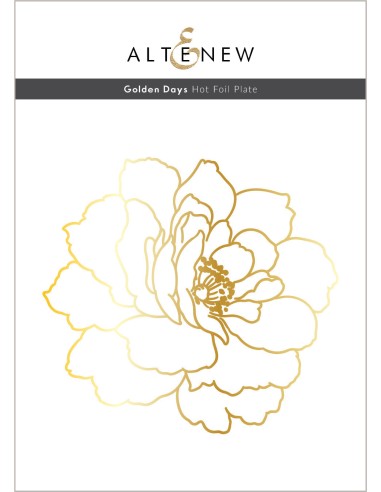 Golden Days Hot foil plate