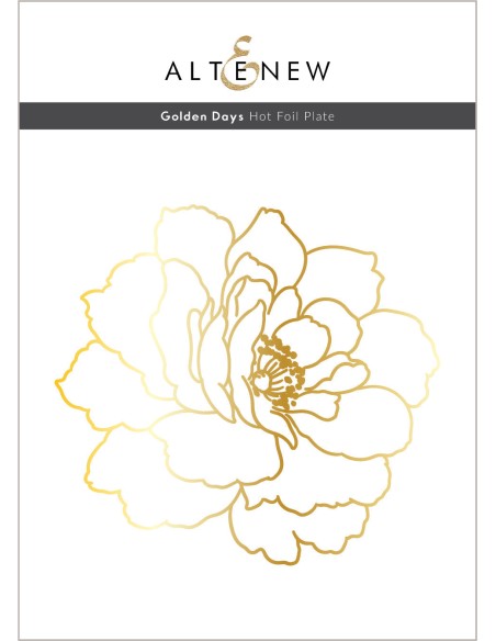 Golden Days Hot foil plate