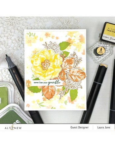 Build-A-Flower: Wild Rose Layering Stamp & Die...