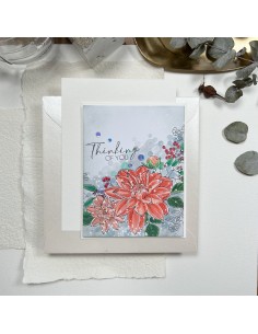 Adorable Flowers Tommy clear stamps 2