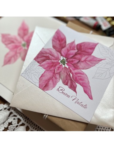 cartolina natalizia  "Natale delicato"