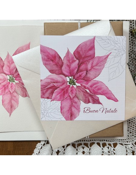 cartolina natalizia  "Natale delicato"