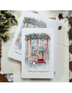 cartolina natalizia  "Tanta gioia e magia per te" 2