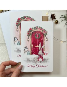 cartolina natalizia  "Merry Christmas" 2