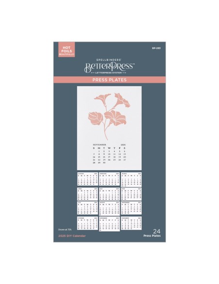 2025 DIY Calendar Press Plates