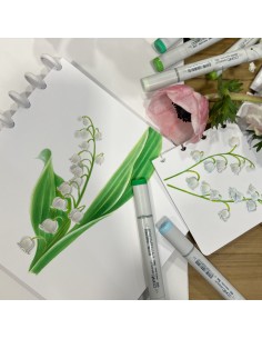 workshop online "Mughetti con i marker” 2