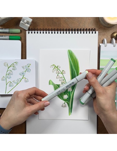 workshop online "Mughetti con i marker”