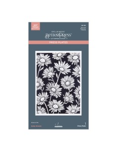 Daisy Shower BetterPress Plate