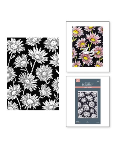 Daisy Shower BetterPress Plate