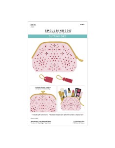 Gorgeous You Makeup Bag Etched Dies