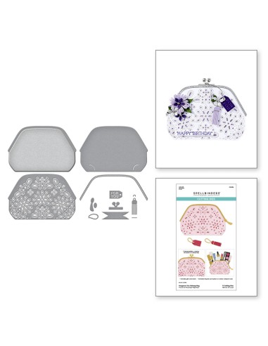 Gorgeous You Makeup Bag Etched Dies