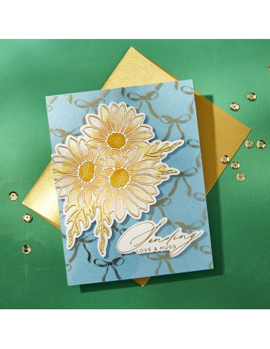 Yana's Daisies Etched Dies