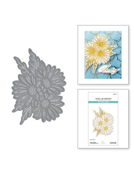 Yana's Daisies Etched Dies