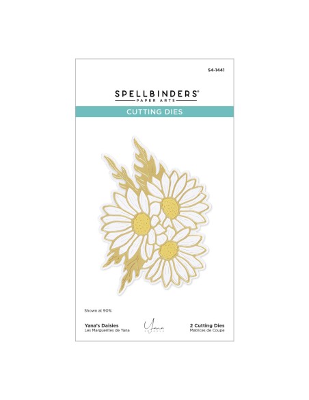Yana's Daisies Etched Dies