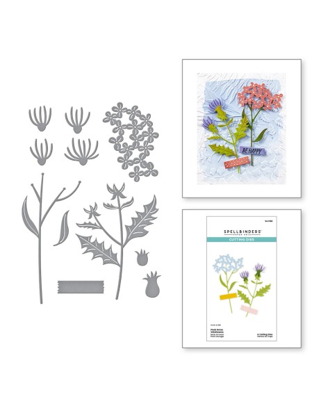 Field Notes Wildflowers Etched Dies