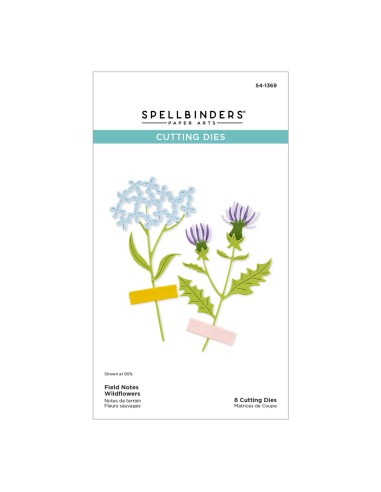 Field Notes Wildflowers Etched Dies