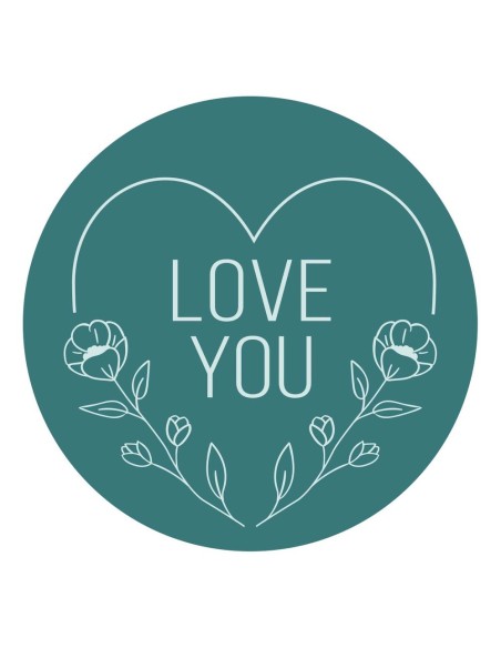 Wax seal stamp - Sigillo Love you heart