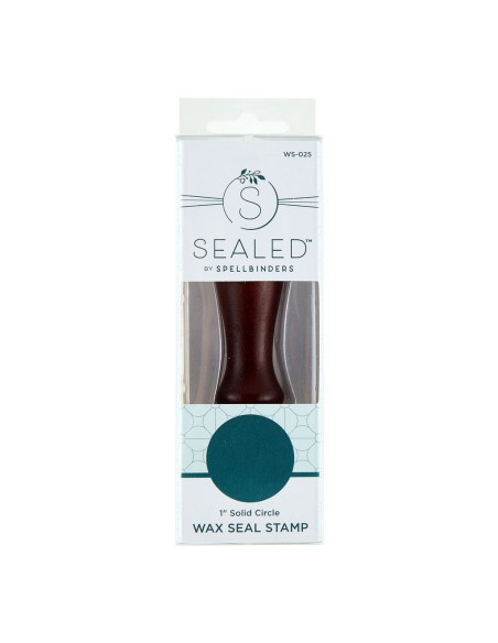 Wax seal stamp - Sigillo 1" Solid Circle